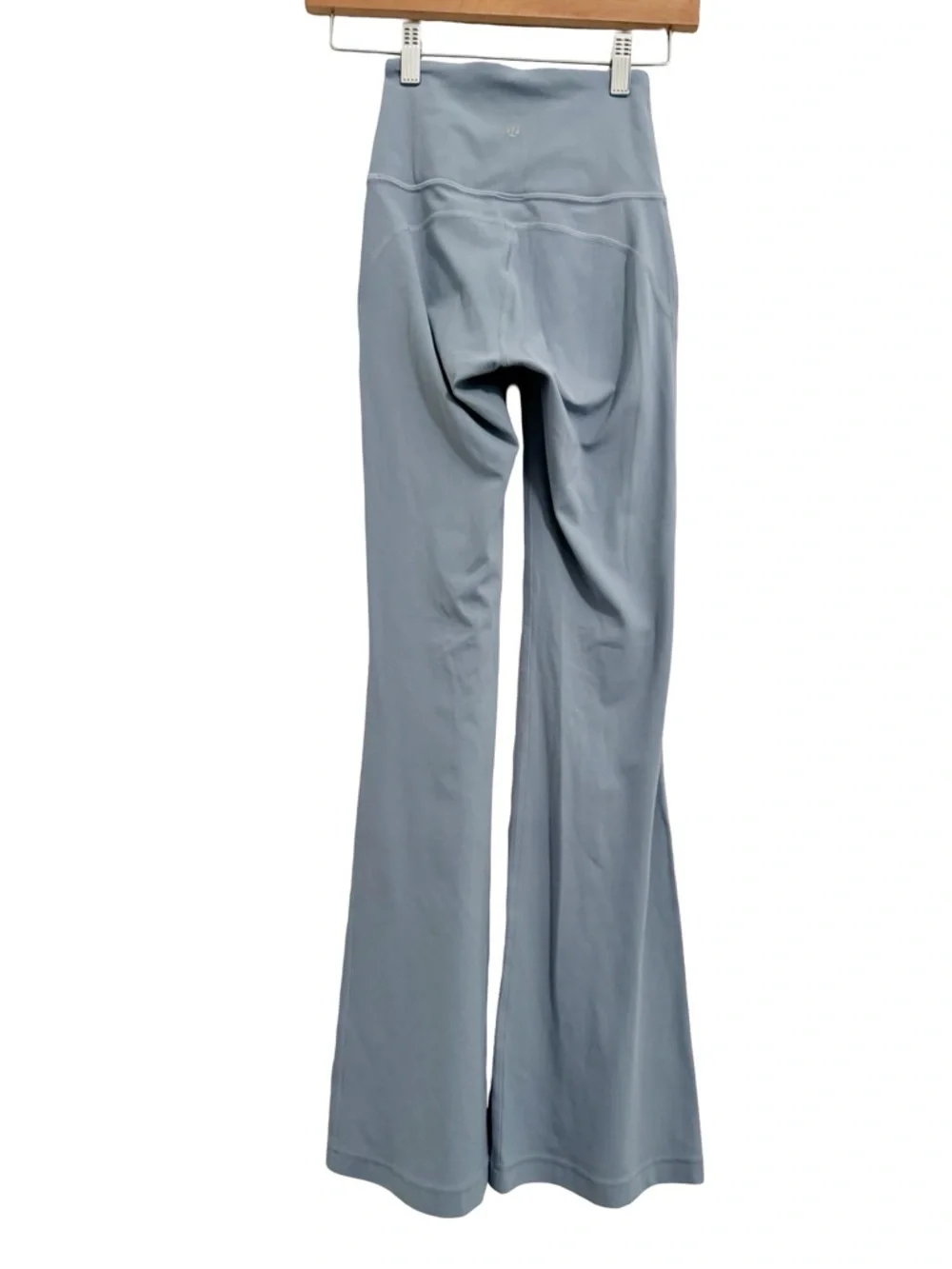 Lululemon Groove Super-High-Rise Flared Pant Nulu Chambray 0